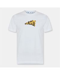 Off-White c/o Virgil Abloh - Slim Arrow Crew Neck Short Sleeve T-Shirt - Lyst