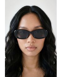 Boohoo - Chunky Rectangular Sunglasses - Lyst