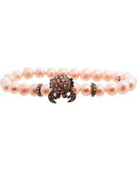 Lancaster - Jla-Br-Crab-4-Pe Ladies Bracelet - Lyst