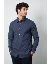 MAINE - Mini Print Long Sleeve Shirt Cotton - Lyst