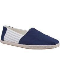 TOMS - Alpargata Touw 100% Katoen Espadrilles Navy - Lyst