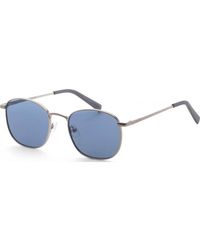 Calvin Klein - 52Mm Matte Gunmetal Sunglasses Ck20122Sn-008 - Lyst