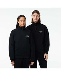 Lacoste - Rgquarterzip Fleece Top - Lyst