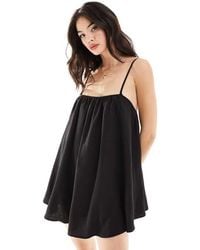 The Frolic - Sunstorm Easy Throw On Volume Strappy Mini Beach Dress - Lyst