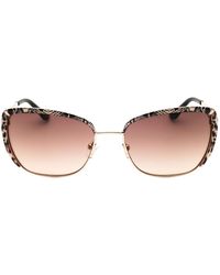 Guess - Shiny Rose Sunglasses Metal - Lyst