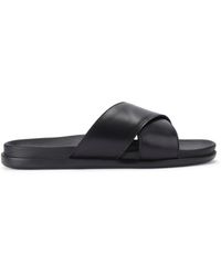 KG by Kurt Geiger - Leather Rome Sandals - Lyst