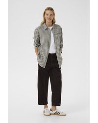 Part Two - Shirt Met Lange Mouwen Sameapw Relaxed Fit Dark - Lyst