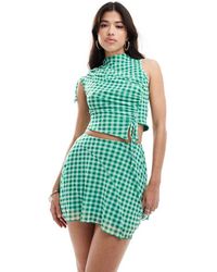 ASOS - Co-Ord Seam Detail Flippy Mini Skirt - Lyst
