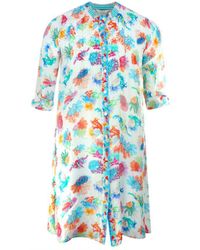 Inoa - Exuma 3/4 Length Sleeve Tunic Dress - Lyst