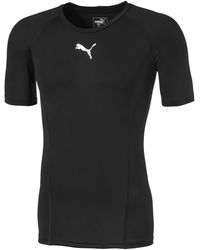 PUMA - Liga Baselayer Top Short Sleeve T-Shirt - Lyst