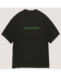 Lyph - Text Graphic Crew Neck Short Sleeve Boyfriend T-Shirt - Lyst