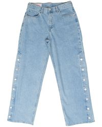 Gap - Jeans Mit Weitem Bein 601168 Damen - Lyst