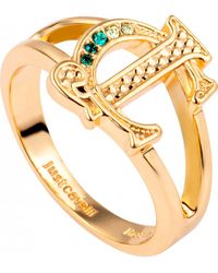 Just Cavalli - Jcrg01143407 Ladies Ring - Lyst