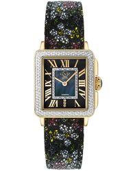 Gv2 - Padova Leather 12307F Swiss Quartz Watch - Lyst