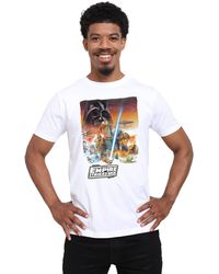 Star Wars - Adult Episode 5 Poster T-Shirt Cotton - Lyst