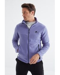 TOMMY LIFE - Plush Zip-Front Sweatshirt - Lyst