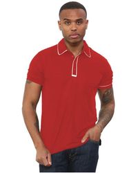 Kruze By Enzo - Short Sleeve Casual Polo Shirts - Lyst