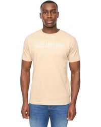 Duck and Cover - Pittifore T-shirt (stone) - Lyst