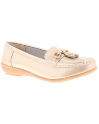 Love Leather - Shoes Flat Nautical Slip On Leather (Archived) - Lyst