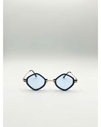 SVNX - Diamond Shape Sunglasses - Lyst