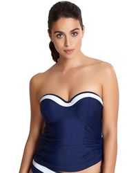 Panache - Sw1091 Anya Cruise Moulded Bandeau Tankini Top - Lyst