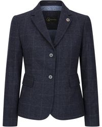 TruClothing - Tailored Fit Tweed Formal Blazer Wool - Lyst