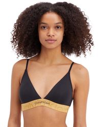 Calvin Klein - Embossed Icon Holiday Bralette Bra - Lyst