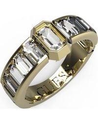 Guess - Jubr04254Jwyg52 Ladies Ring - Lyst