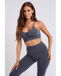Urban Bliss - Acid Padded Strappy Sports Bra - Lyst