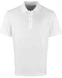 PREMIER - Coolchecker Pique Short Sleeve Polo T-Shirt - Lyst
