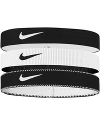 Nike - Classic Flexible Wide Band Headband (Pack Of 3) - Lyst