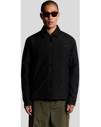 Lyle & Scott - Collared Puffer Jacket - Lyst