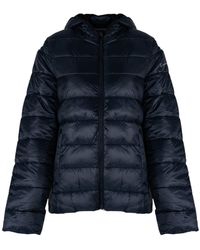 Champion - Jas Down Jacket Vrouw Blauw - Lyst