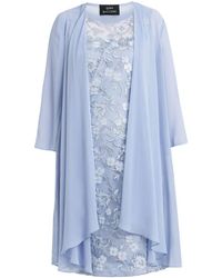 Gina Bacconi - Hayley Embroidered Dress With Matching Chiffon Jacket - Lyst