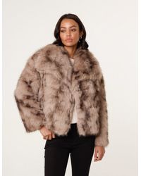 Blue Vanilla - Faux Fur Coat - Lyst