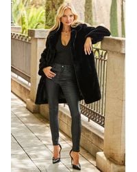 Sosandar - Croc Coated Skinny Jeans - Lyst