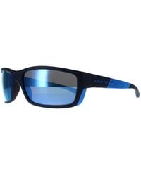 Arnette - Rectangle Dark Mirror Water Polarized An4336 Frambuesa - Lyst