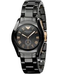 Emporio Armani - Damenuhr Quartz - Lyst