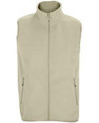 Sol's - Adult Factor Microfleece Recycled Body Warmer (Rope) - Lyst