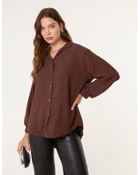 Blue Vanilla - Diamante Shirt - Lyst