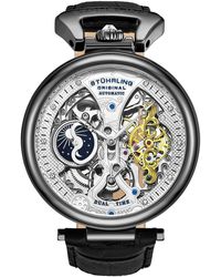 Stuhrling - Emperor's Grand Dt Automatik 46Mm Skelett - Lyst