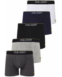 Lyle & Scott - Jackson 5 Pack Trunks Cotton - Lyst