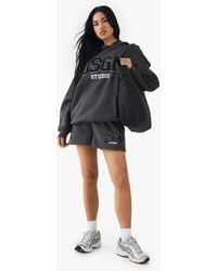DSGN Studio - Toweling Applique Sweat Short - Lyst
