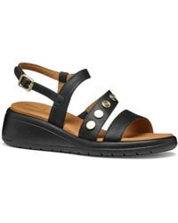 Geox - D Meliconia Synthetic Polyurethane Wedges - Lyst
