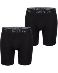 Phil & Co. Berlin - Retro Boxer Long Boxer 2-Pack - Lyst