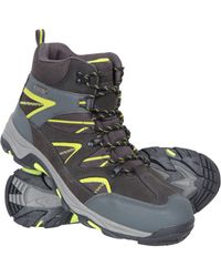 Mountain Warehouse - 'Rapid' Walking Boots With Deep Lugs Waterproof Rain Shoes Leather - Lyst