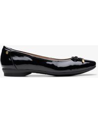 Clarks - Candra Light Patent Shoes - Lyst
