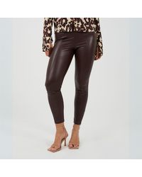 Brave Soul - Faux Leather Trousers - Lyst