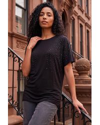 Roman - Hotfix Oversized Top - Lyst