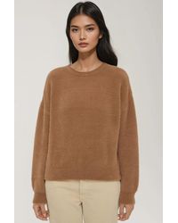 Hiccup - Bearded Crew Neck Ultra Soft Touch Knit Sweater - Lyst